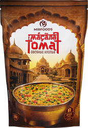Хлопья овсяные MIRFOODS Масала-Томат, 500г, детальное фото