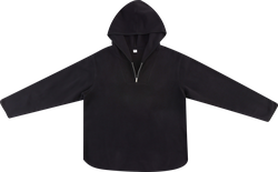 Худи женское INWIN черное, флис, Арт. AW26207-01, фотография
