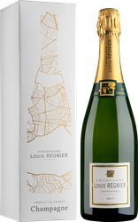 Вино игристое LOUIS REGNIER Champagne Grande Reserve выдержанное белое брют, п/у, 0.75л, картинка