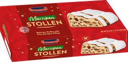 Кекс KUCHENMEISTER Марципановый Штоллен с изюмом, 750г, картинка
