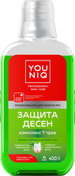 Ополаскиватель для полости рта YOUNIQ Защита десен, 400мл, изображение