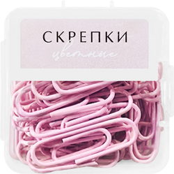 Набор скрепок Эстетик, Арт. PPCL50, 50шт, изображение
