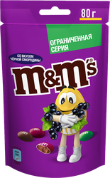 Драже M&M'S Черная смородина, 80г, детальное фото