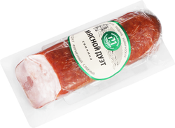 Продукт мясной сырокопченый МАЛАДЗЕЧНА Мясной Дуэт слоеный, весовой, картинка