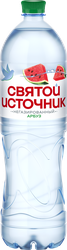 Вода СВЯТОЙ ИСТОЧНИК со вкусом арбуза негазированная, 1.5л, вид