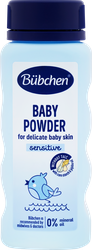 Присыпка детская BÜBCHEN для чувствительной кожи, с кукурузным крахмалом и маслом жожоба, 80г, вид