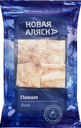 Пикша замороженная НОВАЯ АЛЯСКА филе бескостное без кожи, 400г, детальное фото