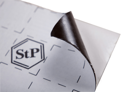 Материал д/звукоизоляции стен STP STANDARTPLAST стен NoiseBlock 2А, 10л размером 50х60х0,2 см, крупный план