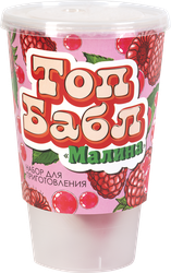 Набор кондитерский ТОП БАБЛ для приготовления Бабл Ти со вкусом малины, 50г, изображение
