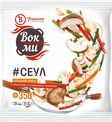 Смесь овощная ПЛАНЕТА ВИТАМИНОВ Вок-ми Сеул, 350г, вид