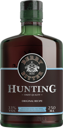 Ликер HUNTING Биттер Ягодный 33%, десертный, 0.25л, вид