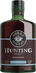 Ликер HUNTING Биттер Ягодный 33%, десертный, 0.25л, изображение