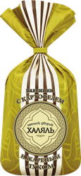 Вареники МЯСНОЙ ДВОРИК ХАЛЯЛЬ с картофелем и жареным луком, 600г, крупный план
