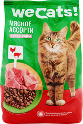 Корм сухой для кошек WECATS Мясное ассорти, 800г, фотография