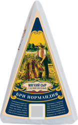 Сыр НОРМАНДИЯ Бри с белой плесенью 50-60% без змж, вид