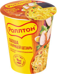 Лапша РОЛЛТОН Цезарь, с курицей, 70г, фото