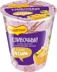 Лапша РОЛЛТОН Четыре сыра, 70г, вид