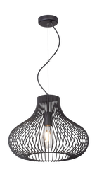 Светильник VITALUCE v2591-1/1s, 1хe27 макс. 40вт черный, картинка