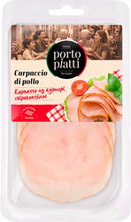 Карпаччо PORTO PIATTI из курицы с/к нарезка, детальное фото