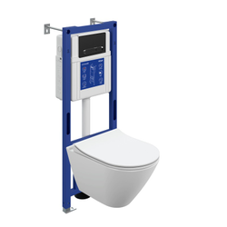 Комплект CERSANIT city smart dpl eo slim инсталляция aqua 40 smart m кнопка es, фотография