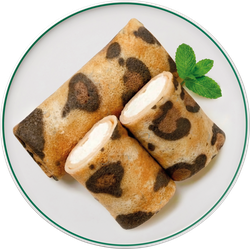 Блины Леопардовые с кокосовой сгущенкой ЛЕНТА FRESH, 200г, вид