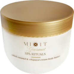 Баттер для тела MIXIT Spa Rituals Gourmet с ароматом соленой карамели и взбитых сливок, 250г, детальное фото