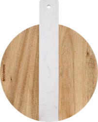 Доска разделочная HOMECLUB Wood мрамор, акация, 20x25x1,5см, Арт. DHCM2, вид