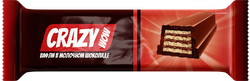 Вафля CRAZYWOW в молочном шоколаде, 35г, картинка