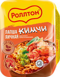 Лапша РОЛЛТОН Со вкусом кимчи, 90г, картинка