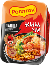 Лапша РОЛЛТОН Со вкусом кимчи, 90г, детальное фото