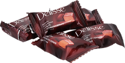 Конфеты DELISSE суфле со вкусом шоколада, весовые, детальное фото