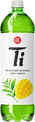 Напиток TI Холодный зеленый чай со вкусом Манго негазированный, 1.25л, детальное фото
