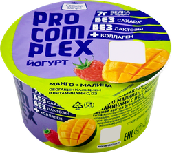 Йогурт СВЕЖЕЕ ЗАВТРА Pro-Complex безлак. манго-малина 2% без змж, фотография