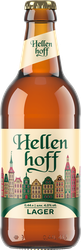 Пиво светлое HELLENHOFF EXC Lager пастеризованное 4%, 0.44л, вид