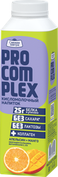Напиток кисломолочный СВЕЖЕЕ ЗАВТРА Pro-Complex безлак. апельсин-манго 1% без змж, изображение