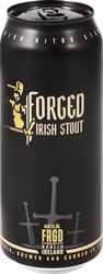 Пиво темное FORGED Айриш Стаут фильтрованное пастеризованное 4,2%, 0.44л, фотография