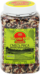 Смесь риса TAMASHAE MIADI PREMIUM Красный, черный и бурый, 470г, изображение