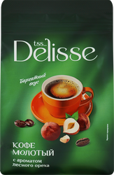 Кофе молотый DELISSE Hazelnut ароматизированный, 200г, картинка