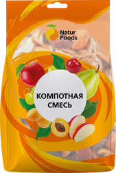 Смесь фруктово-ягодная сушеная NATURFOODS Компотная, 300г, фотография