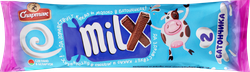 Батончик&nbsp;вафельный MILX, 35г, вид