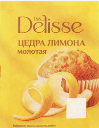 Цедра лимонная DELISSE молотая, 10г, детальное фото