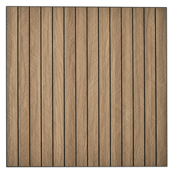 Мягкие реечные панели LAKO DECOR 600-600мм, Светло-Коричневый, фото