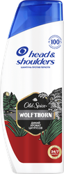 Шампунь для волос мужской HEAD&SHOULDERS Old Spice Wolfthorn, против перхоти, 360мл, детальное фото