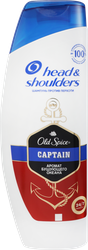 Шампунь для волос мужской HEAD&SHOULDERS Old Spice Captain, против перхоти, 360мл, детальное фото