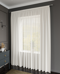 Штора тюлевая FARLEZA гипюр абстракт 300х280 беж., изображение