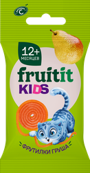 Пастилки фруктовые FRUIT IT KIDS Фрутилки Груша, с 12 месяцев, 15г, вид