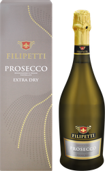 Вино игристое FILIPETTI Просекко Глера белое брют, п/у, 0.75л, фотография