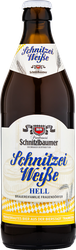 Пиво светлое SCHNITZLBAUMER Schnitzei Weiße нефильтрованное 5,5%, 0.5л, фото