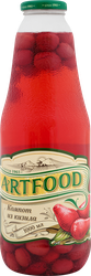 Компот ARTFOOD Из кизила, 1л, изображение