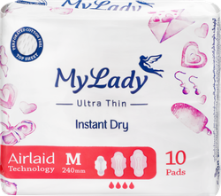Прокладки MY LADY Ultra Instant Dry, р. M, 10шт, фотография